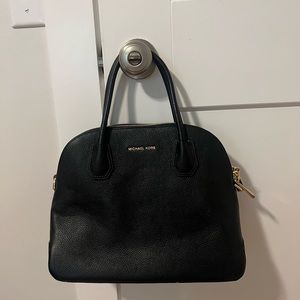 Lightly used Michael Kors satchel bag with crossbody strap
